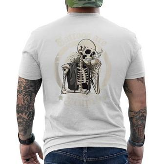 Tattoos Are Stupid Tattoo Artists Tattoo Addicts Tattooist Men's T-shirt Back Print - Seseable