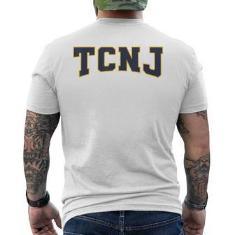 Tcnj Blu01 Men's T-shirt Back Print - Monsterry CA
