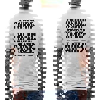 Top That Says Consider This Diem Carped Carpe Diem Men's T-shirt Back Print - Thegiftio UK
