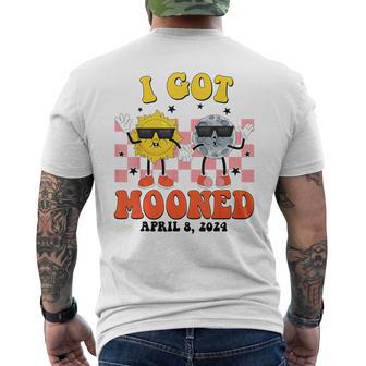 Total Solar Eclipse I Got Mooned April 8 2024 Sun And Moon Men's T-shirt Back Print - Monsterry CA