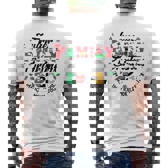 Turner Family Name Christmas Matching Surname Xmas Men's T-shirt Back Print - Seseable