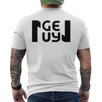 Unique Nguyen Logo Vietnamese Surname Men's T-shirt Back Print - Monsterry DE