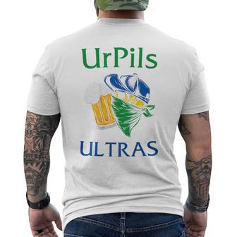 Urpils Ultras Stadion Bier Saarland T-Shirt mit Rückendruck - Geschenkecke