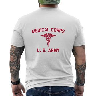 Us Army Medical Corp Mens Back Print T-shirt - Thegiftio UK