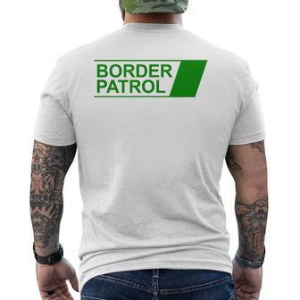 Us Border Patrol T-Shirt mit Rückendruck - Seseable