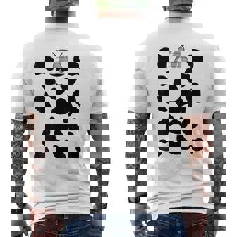 Vaca Disfraz Campana Deaca Manchas Deaca Patrón Deaca Camiseta Hombre Estampado Espalda - Regaloses