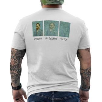 Van Gogh Van Goghing Van Gone Men's T-shirt Back Print - Monsterry UK