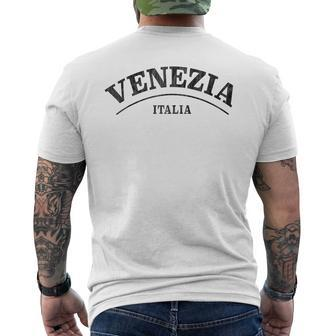 Venezia Italia Venice Italy Gray T-Shirt mit Rückendruck - Seseable