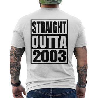 Vintage 2003 Limited Edition Bday 2003 Birthday Men's T-shirt Back Print - Monsterry UK