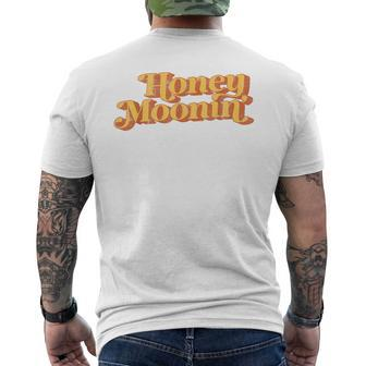 Vintage Honey Moonin Beach Retro 70'S Cute Honeymoon Men's T-shirt Back Print - Thegiftio UK