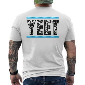 Vintage Retro Jey Uso Yeet S Yeet Ww Quotes Men's T-shirt Back Print - Monsterry