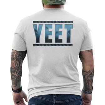 Vintage Retro Jey Yeet Ww Quotes Apparel Men's T-shirt Back Print - Monsterry