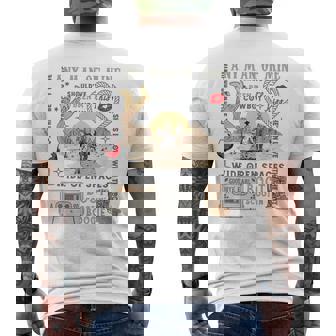 Vintage Western 90S Country Music Retro Cowboy Cowgirl Men's T-shirt Back Print - Thegiftio