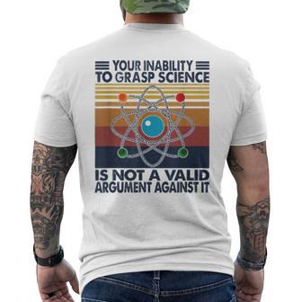 Votre Capacité À Saisir La Science T-shirt imprimé au dos - Cadeauxyz