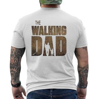 The Walking Dad Father's Day Tee Mens Back Print T-shirt | Mazezy