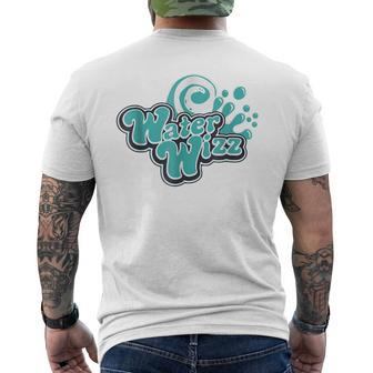 Water Wizz Holidays Vacation V2 Mens Back Print T-shirt - Thegiftio UK
