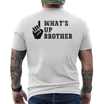 What's Up Brother Special Teams Whats Up Brother Meme Men's T-shirt Back Print | Mazezy UK