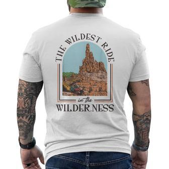 The Wildest Ride In The Wilderness Men's T-shirt Back Print - Monsterry