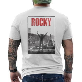 Win Rocky Win Retro Mens Back Print T-shirt - Thegiftio UK