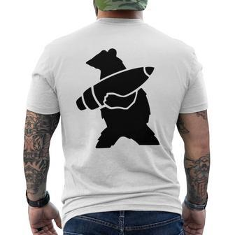 Wojtek Soldier Bear T-Shirt Mens Back Print T-shirt - Thegiftio
