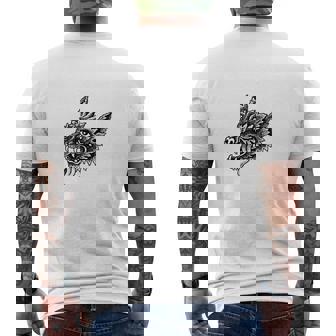 Wolves Don't Lose Sleep Over The Opinions Of Sheep Hoodie Mens Back Print T-shirt - Thegiftio