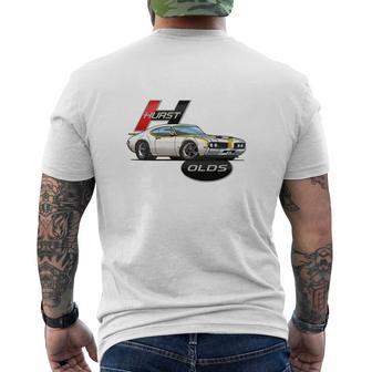 Wt Oldsmobile Cutlass 5 T-shirt imprimé au dos - Cadeauxyz
