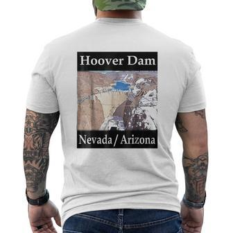Yellow House Outlet Hoover Dam Mens Back Print T-shirt - Thegiftio UK