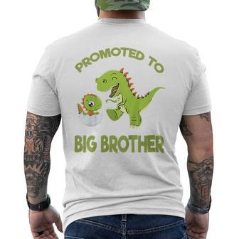 Youth Promoted To Big Brother Est 2024 Cute New Brother 2024 Men's T-shirt Back Print - Thegiftio UK