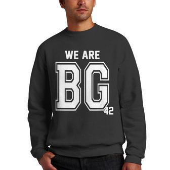 Funny We Are Bg 42 V3 Men Crewneck Graphic Sweatshirt - Thegiftio UK