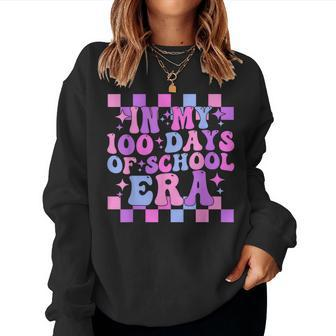 In My 100 Days Of School Era Teacher Students Women Sweatshirt - Monsterry AU