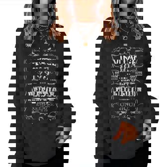 1995 Anniversaire 29 Ans Homme Intage Women Sweatshirt - Cadeauxyz