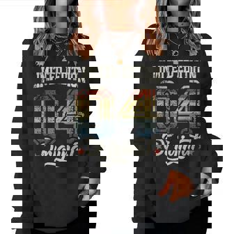 20Th Birthday Man Woman 20 Years 2004 Decorative Women Sweatshirt - Thegiftio