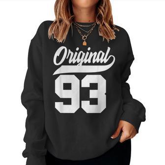 30Th Birthday Man Woman Original Vintage Born 1993 Women Sweatshirt - Monsterry UK