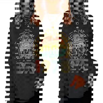 46 Years Old Vintage June 1978 46Th Birthday Women Women Sweatshirt - Seseable