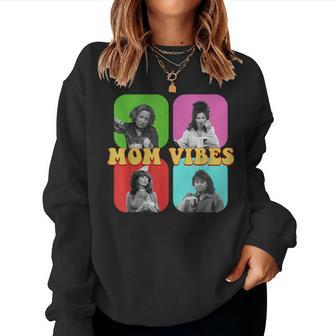 90’S Mom Vibes Vintage Mom Mother's Day Women Sweatshirt | Mazezy