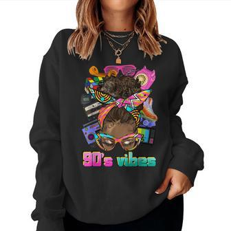 90’S Vibes 90S Outfit For & 90’S Hip Hop Party Women Sweatshirt - Monsterry DE