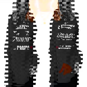 Amandine Le Meilleur Du Monde Pour Amandine Women Sweatshirt - Cadeauxyz