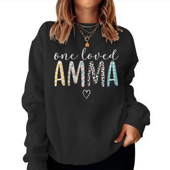 Amma One Loved Amma Mother's Day Women Sweatshirt - Monsterry