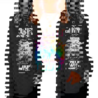 Aunt Of The Birthday Boy Matching Family Video Game Party Women Sweatshirt - Seseable