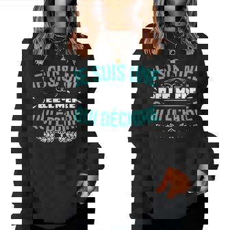 Belle-Mère Humor Amusant Belle-Maman Women Sweatshirt - Cadeauxyz