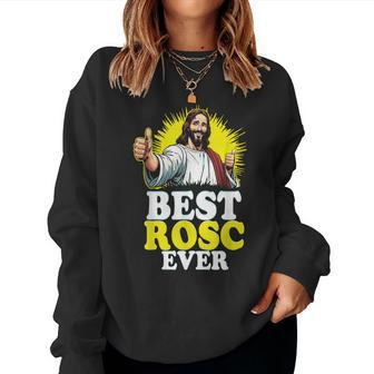 Best Rosc Ever Easter Jesus Nurse Doctor Surgeon Women Sweatshirt - Seseable