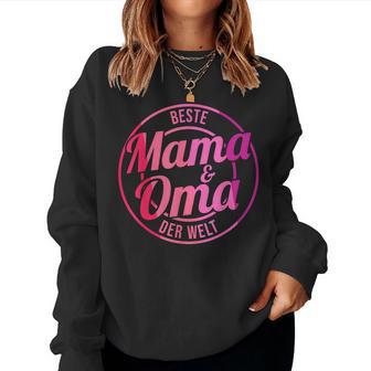 Beste Mama Und Oma Der Welt Sweatshirt Frauen - Geschenkecke