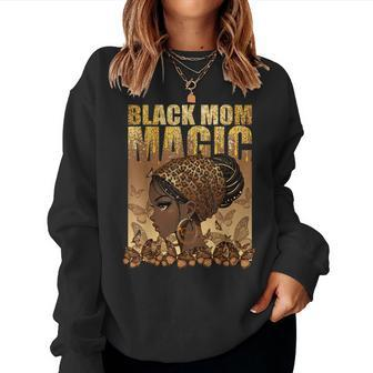 Black Mama Mom African American Women Sweatshirt - Seseable