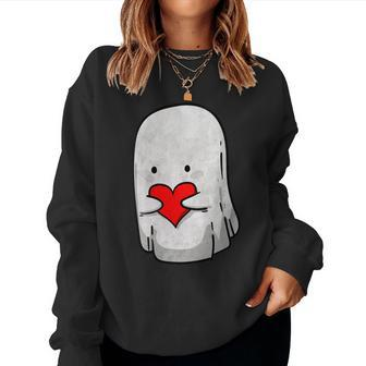 Be My Boo Ghost Happy Valentine's Day Couple Women Sweatshirt - Monsterry AU