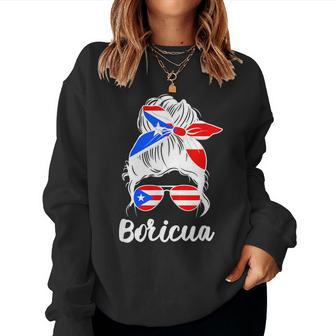 Boricua Latina Puerto Rican Girl Puerto Rico Woman Women Sweatshirt - Monsterry UK