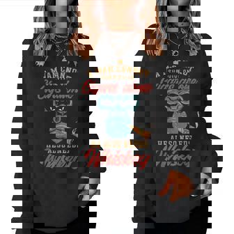 Bourbon Whiskey Lover Cuban Cigar Women Sweatshirt - Thegiftio