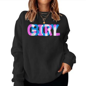 Boy Girl Gender Fluid Non-Binary Women Sweatshirt - Monsterry AU