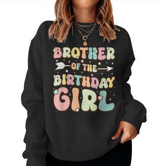 Brother Of The Birthday Girl Matching Family Birthday Women Sweatshirt - Thegiftio UK
