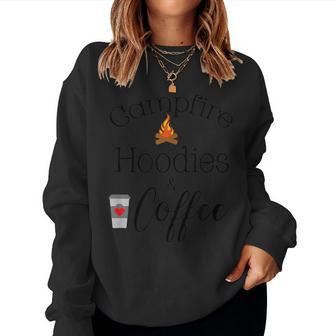Campfire S And Coffee Women Sweatshirt - Monsterry UK