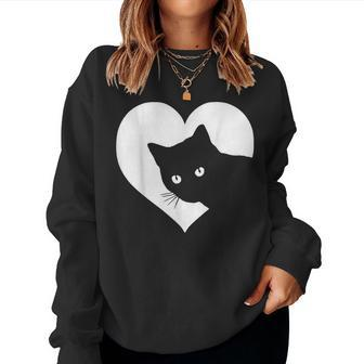 Cat Lover Who Loves Cats For Girls Women Sweatshirt - Thegiftio UK